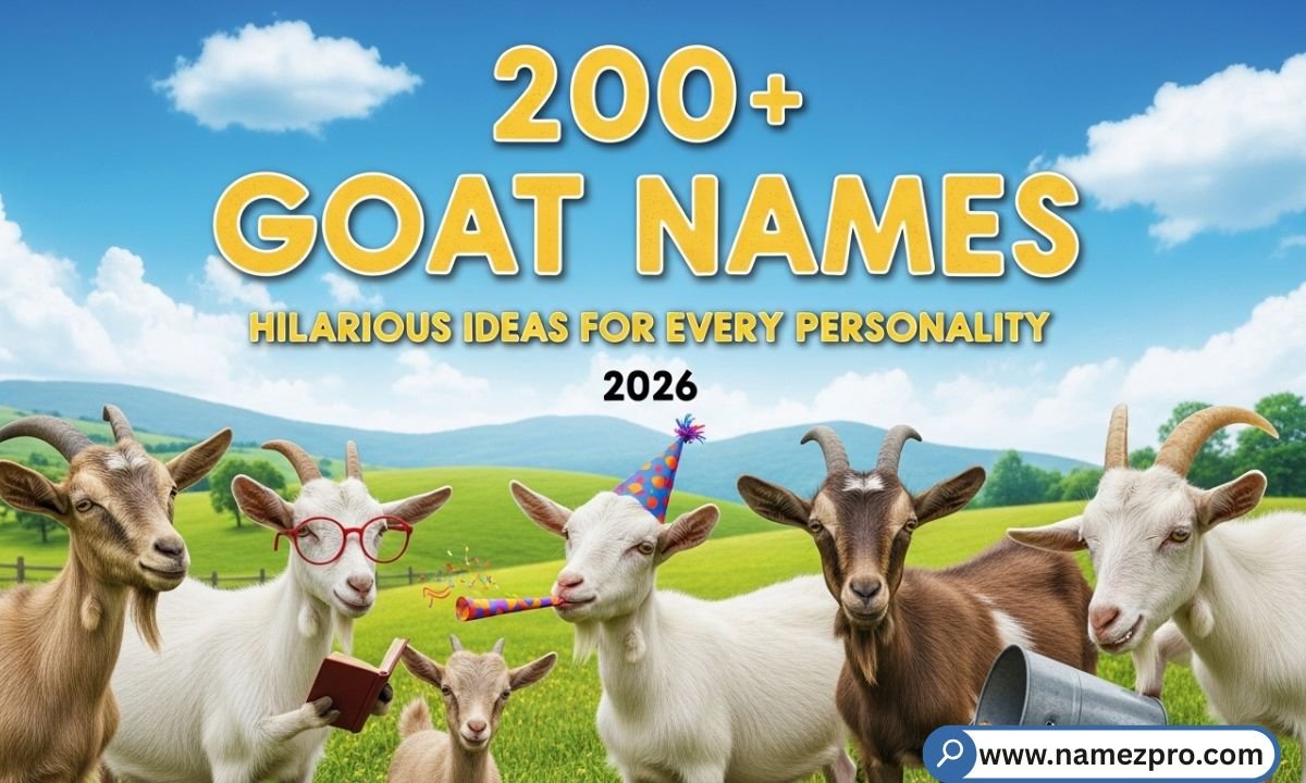 200+ Funny Goat Names: Hilarious Ideas for Every Personality (2026)