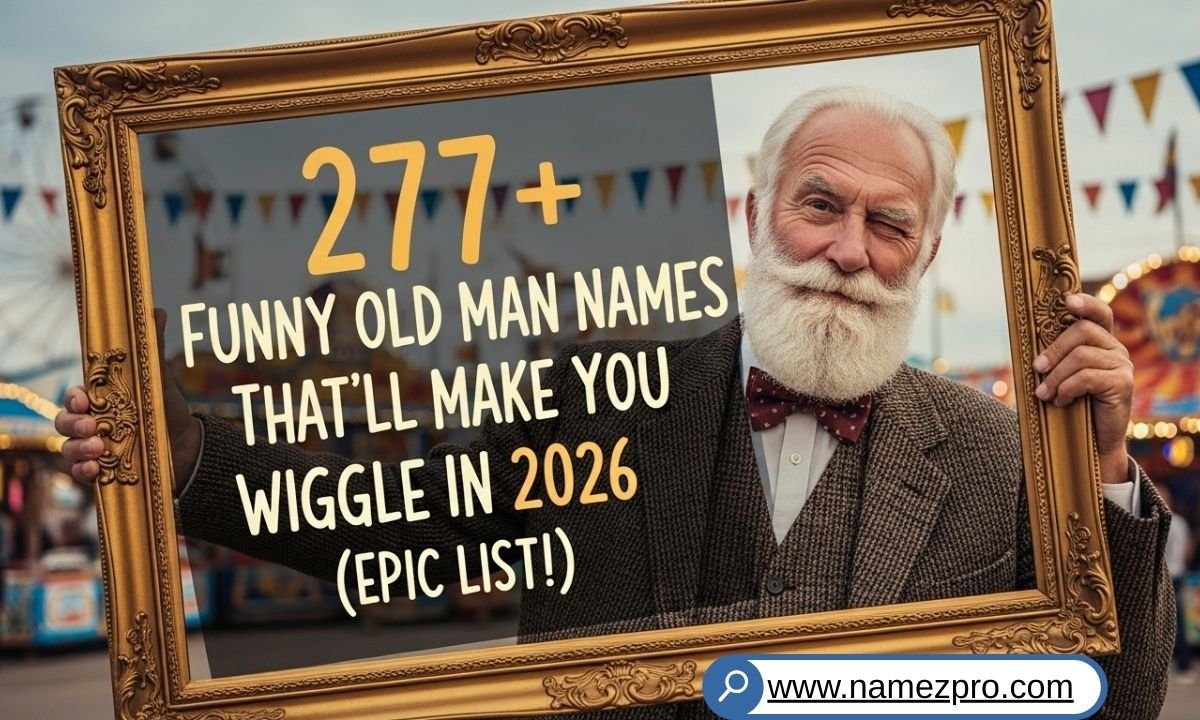 277+ funny old man names list for gaming, teams, offices, and grandpa nicknames in 2026