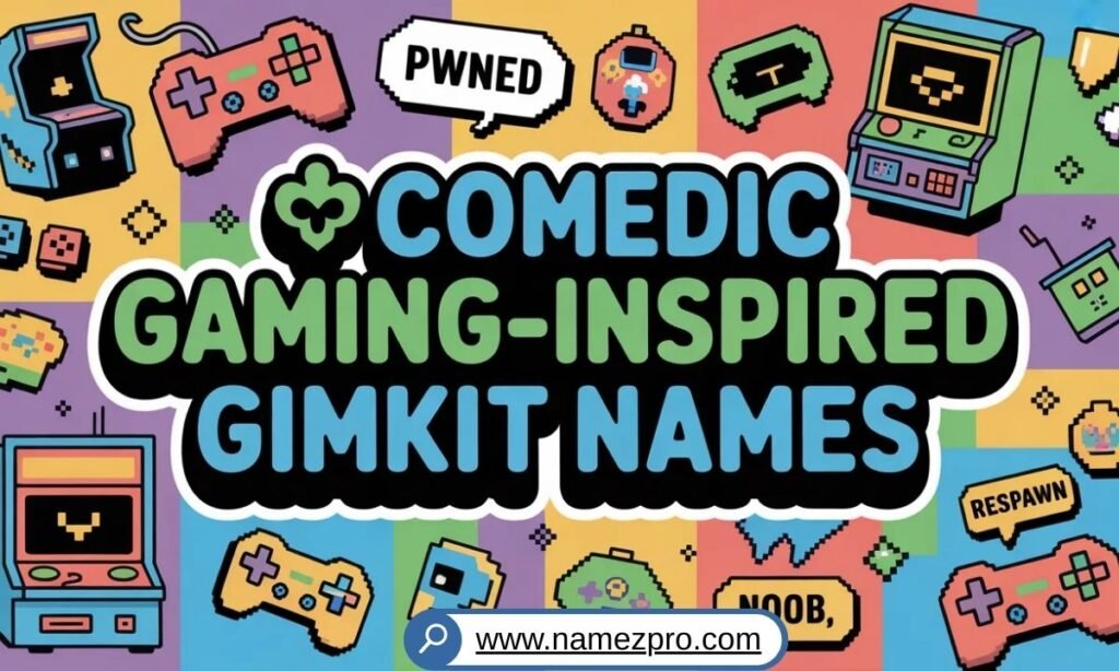 funny gaming-inspired GimKit names with clever, playful, and school-friendly quiz usernames