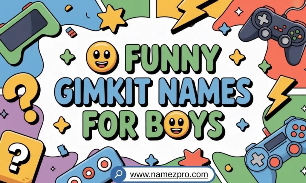 funny Gimkit names for boys with playful, clever, and school-friendly quiz usernames