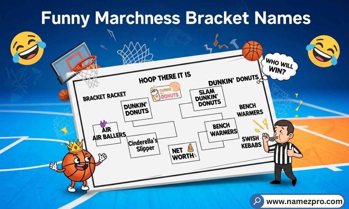 Fun Random Brackets March Madness Bracket Names:199+Hilarious,Winning Ideas
