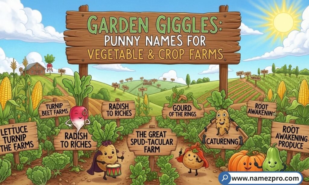 A vibrant basket of organic vegetables sitting in a laughing lettuce patch at a whimsical wheatlands farm.