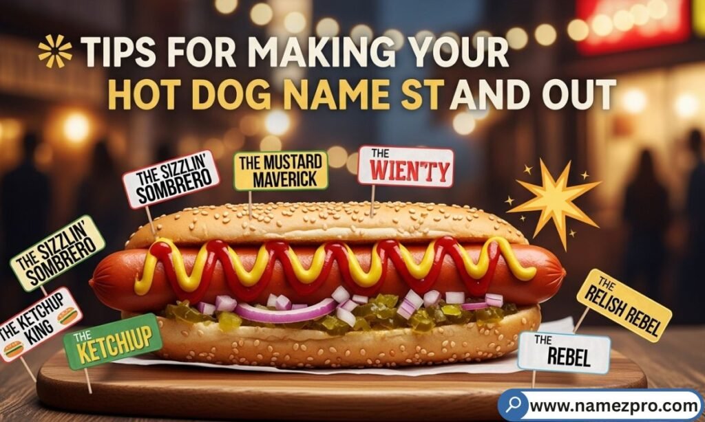 Tips for choosing Funny Hot Dog Names that stand out, including branding advice, creative hot dog names, and marketing-friendly name ideas for 2026