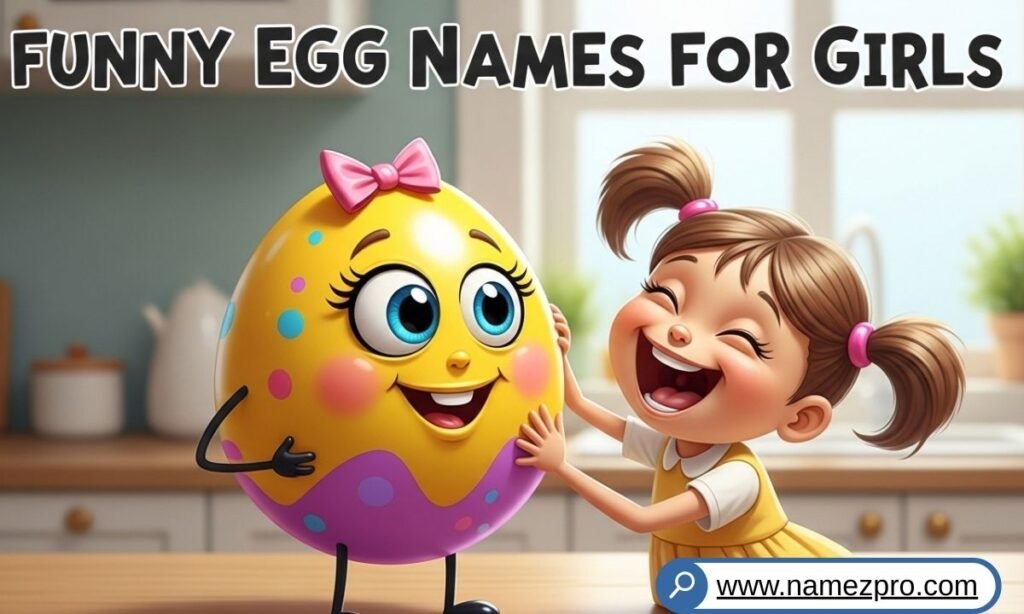 “Funny egg names for girls – cute and hilarious egg-inspired girl name ideas 🥚👧😂”