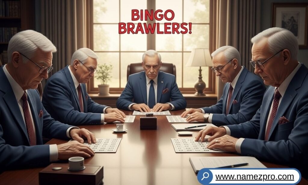 funny old man names for office teams with playful grandpa-style humor