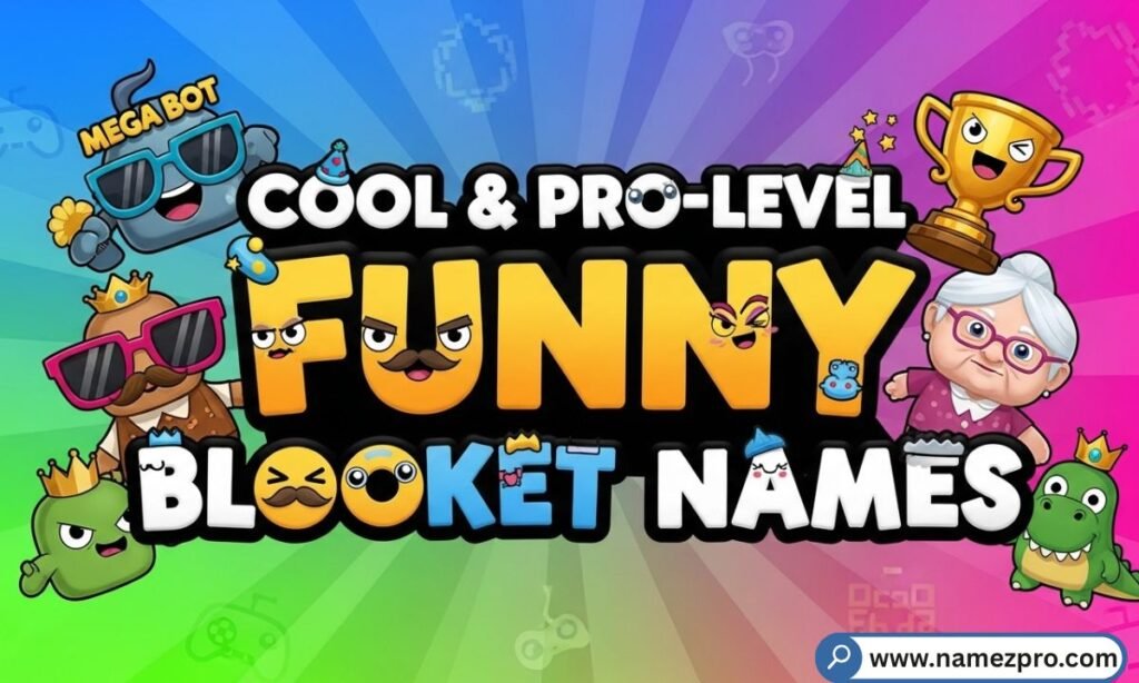 Cool & Pro-Level Funny Blooket Names list with clean gamer usernames and competitive leaderboard-ready ideas