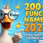 Funny Duck Names 2026 list featuring cute, cool, and hilarious duck name ideas for pet ducks, including puns, seasonal, food-inspired, and pop culture duck names.