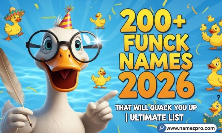 Funny Duck Names 2026 list featuring cute, cool, and hilarious duck name ideas for pet ducks, including puns, seasonal, food-inspired, and pop culture duck names.