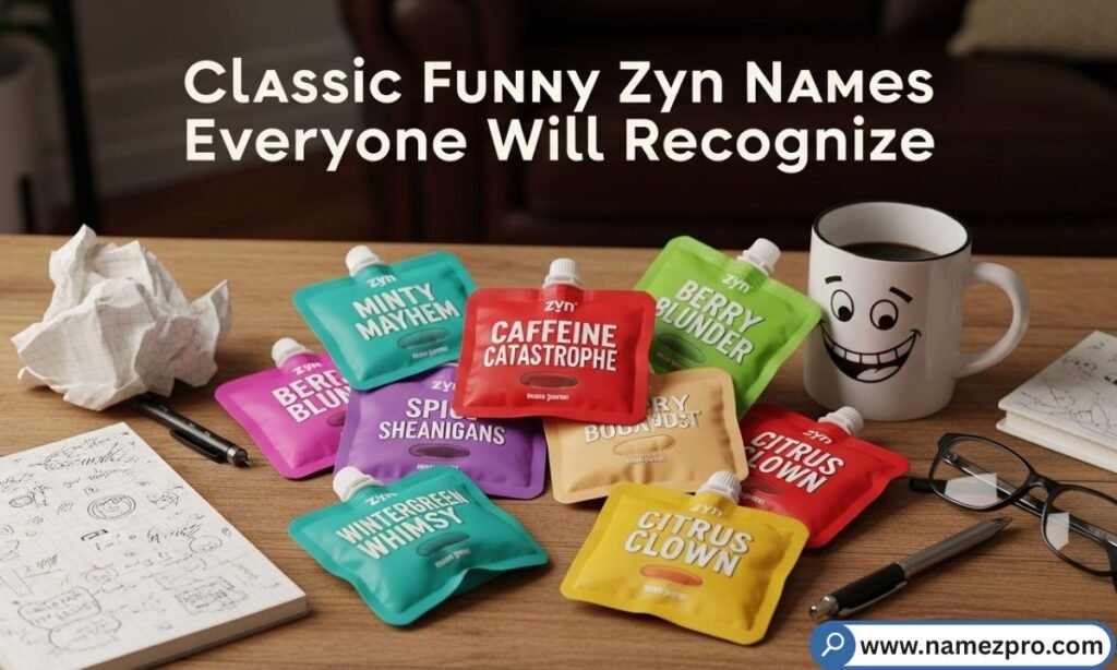 Clever pun-based funny Zyn names list — witty Zyn wordplay nicknames that hit every time