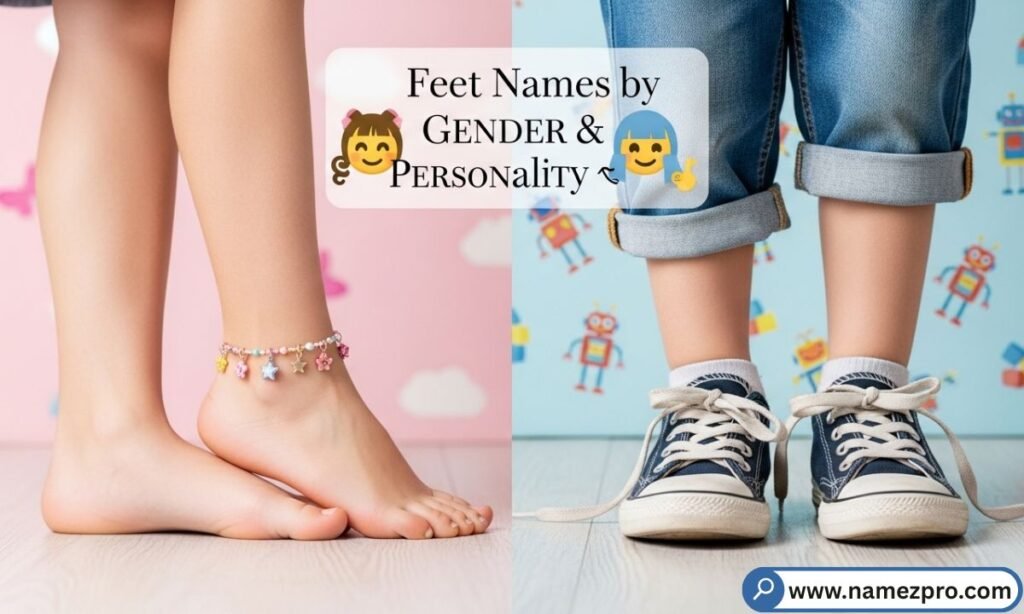 feet names by gender personality cute girls feet names cool boys feet names neutral 2026
