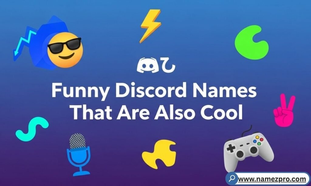 Collection of cool funny discord names that are witty and unique for gamers in 2026