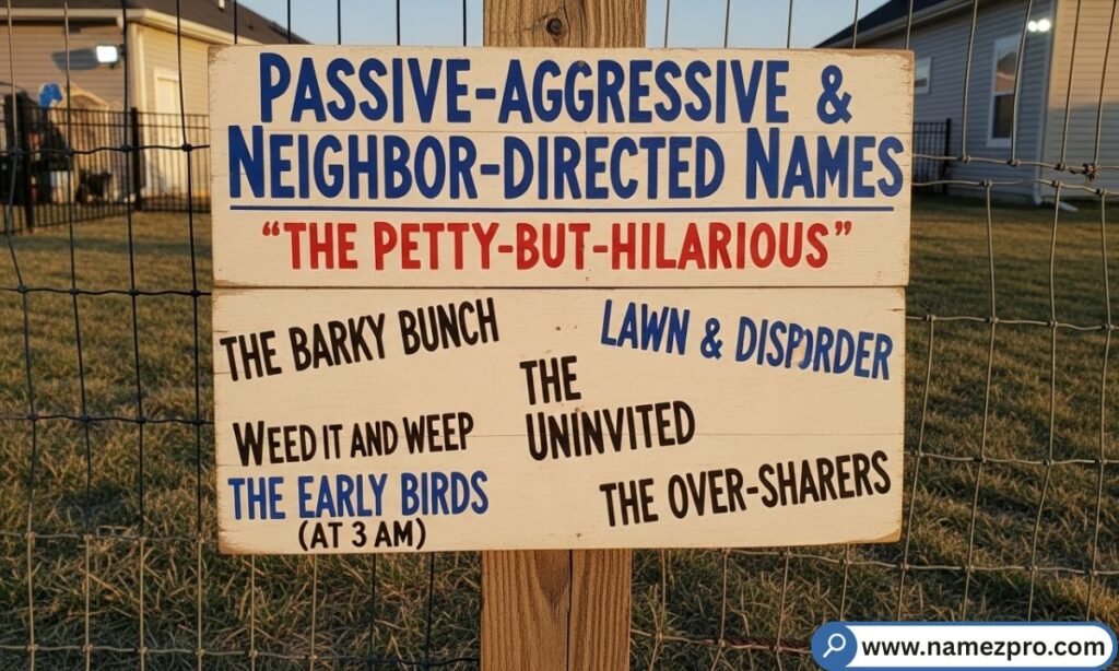 Funny WiFi names passive aggressive and neighbor directed - petty and hilarious network name ideas 2026