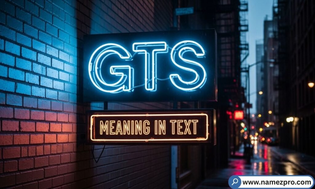 what does GTS meaning in text really mean go to sleep slang used in text messages and online chats
