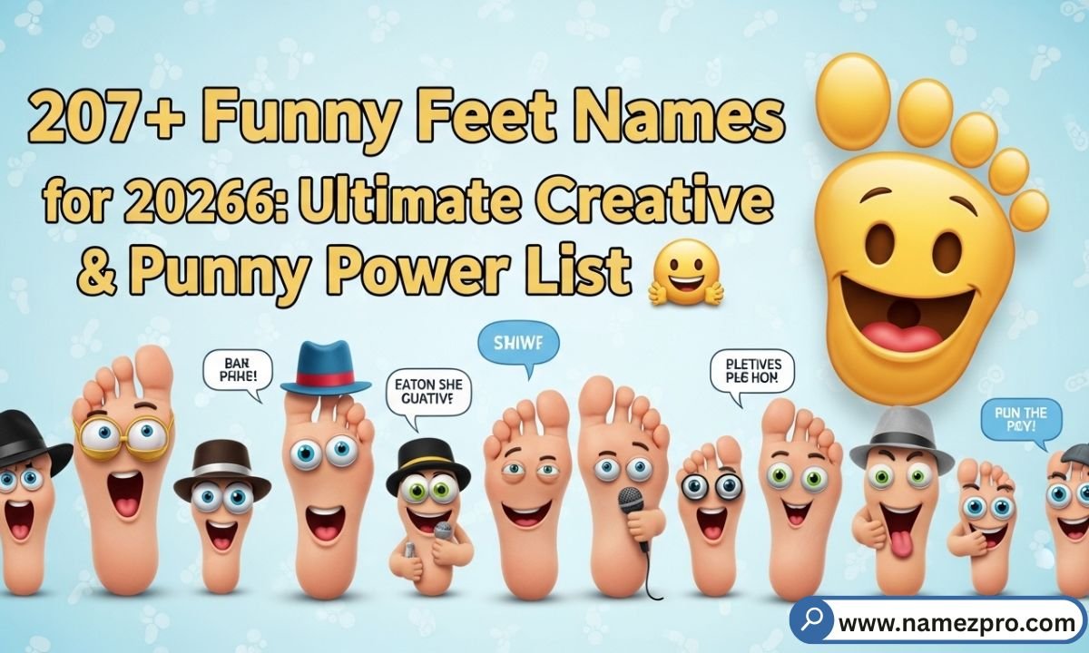 funny feet names list 2026 creative punny foot nicknames ultimate guide