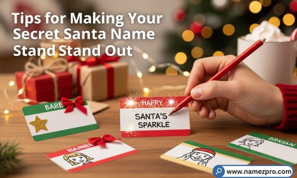 Tips for creating standout Secret Santa Names with festive decorations and gift ideas for 2026.