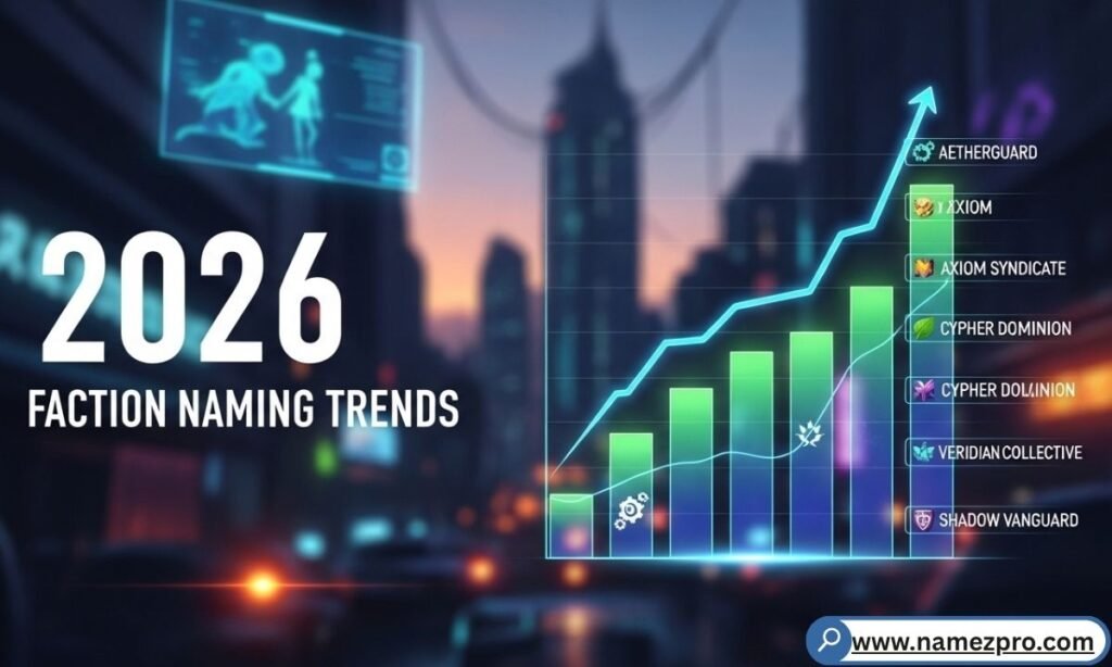 2026 faction naming trends for gaming clans, esports teams & fantasy worldbuilding  what's hot now