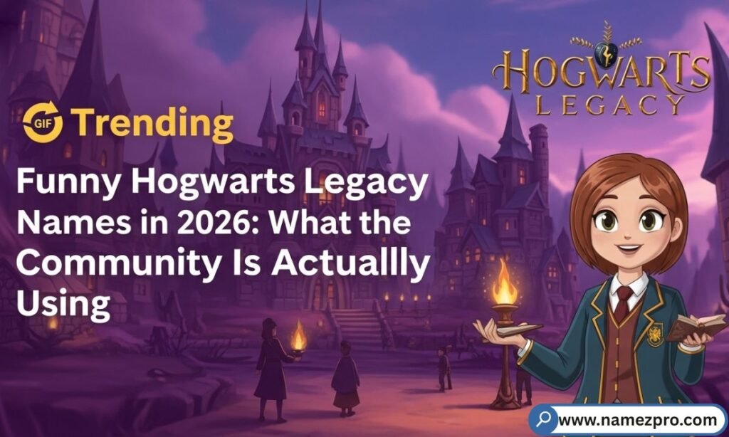 Trending funny Hogwarts Legacy names in 2026 — community-favorite wizard character ideas from Reddit, TikTok and Discord

