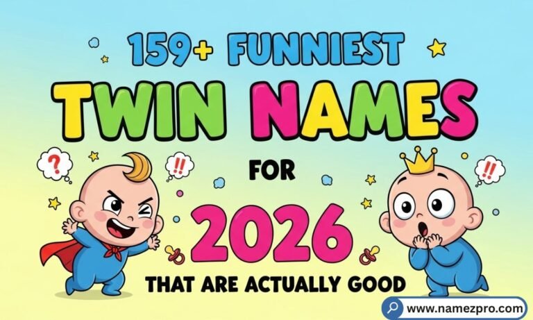 Funny twin names list 2026 — creative, hilarious, and cute matching name ideas for twin babies
