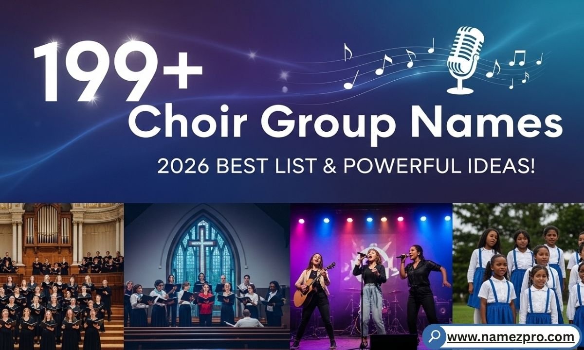 199+ choir group names list 2026 with cool, funny, gospel and unique choir name ideas for every group