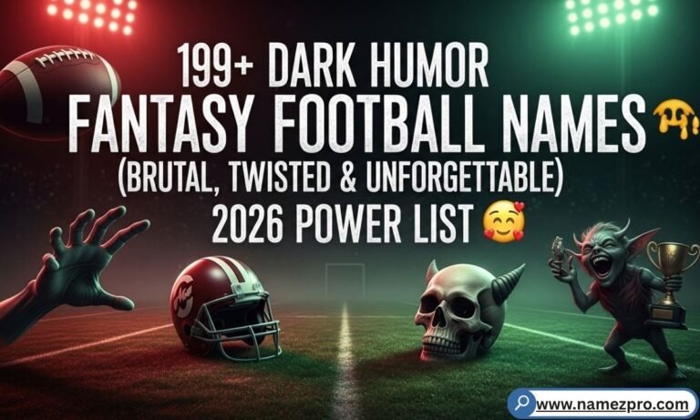 A dark football helmet representing dark humor fantasy football names for the 2026 season.