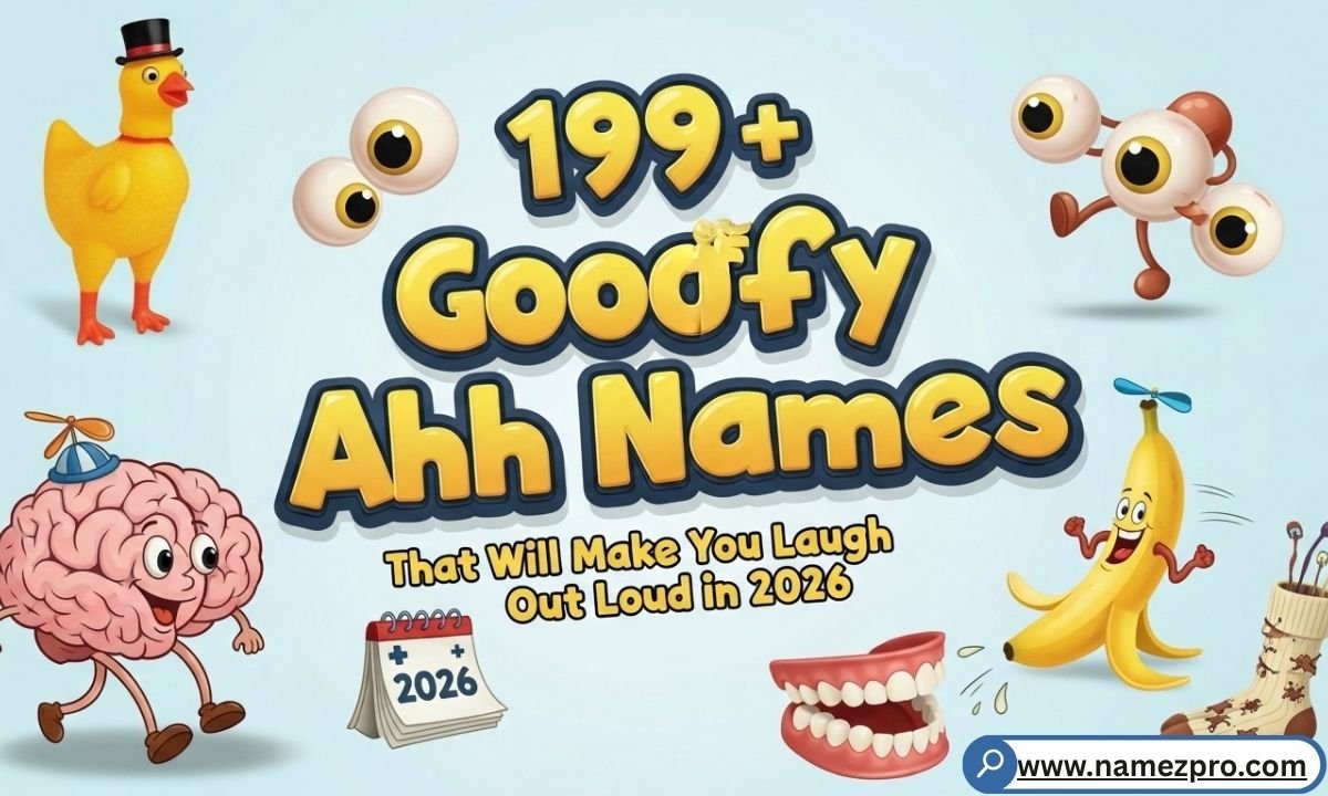 199+ Goofy Ahh Names That Will Make You Laugh Out Loud in 2026 😆