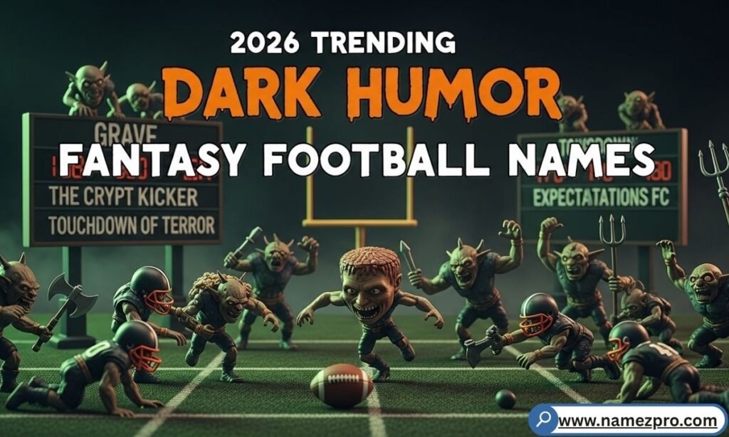 Cinematic poster of a futuristic 2026 football stadium shrouded in purple smoke and dark, edgy neon lighting.