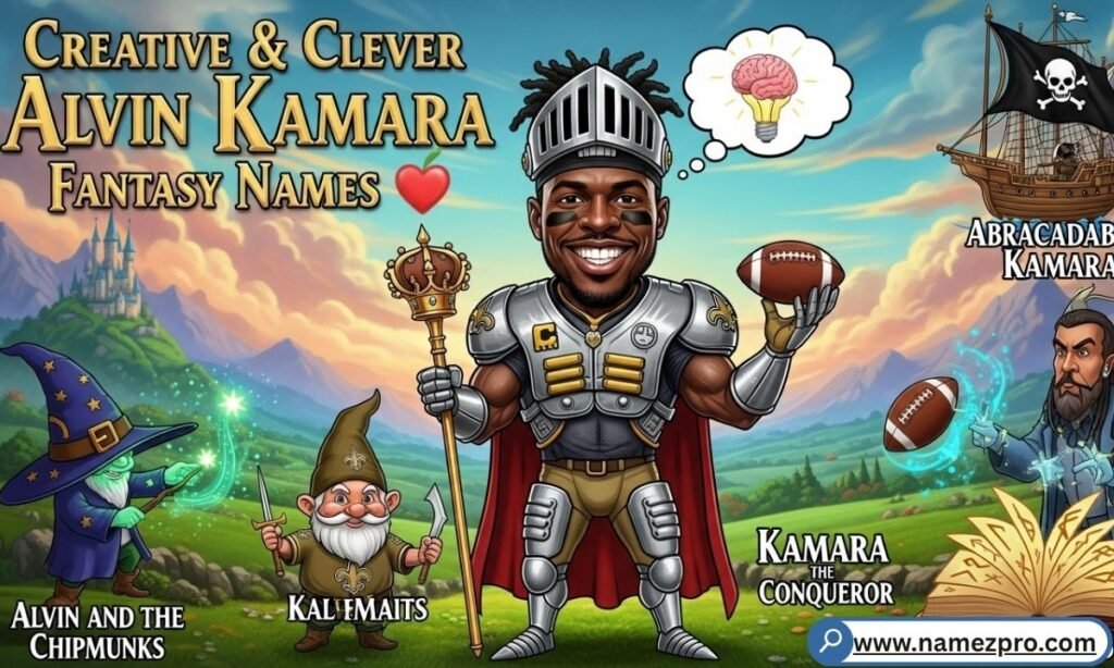 Clever and witty fantasy football team name ideas  creative picks for the 2026 NFL season