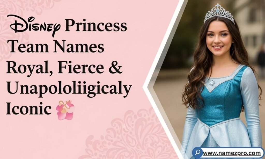 Group of women dressed as princesses striking confident poses