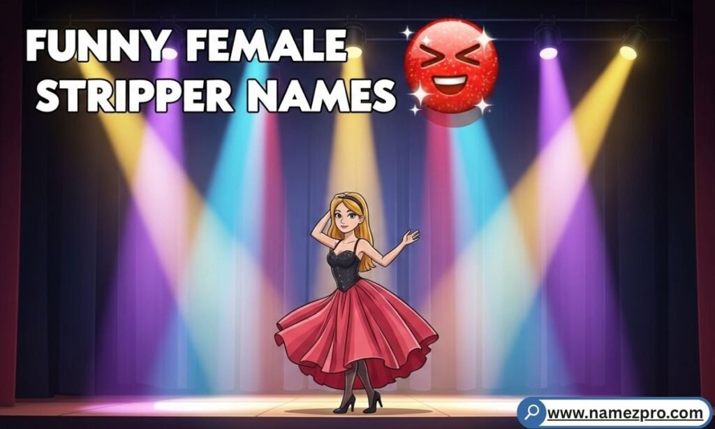 Funny female stripper names list 2026 with hilarious ladies stage name ideas for bachelorette parties
