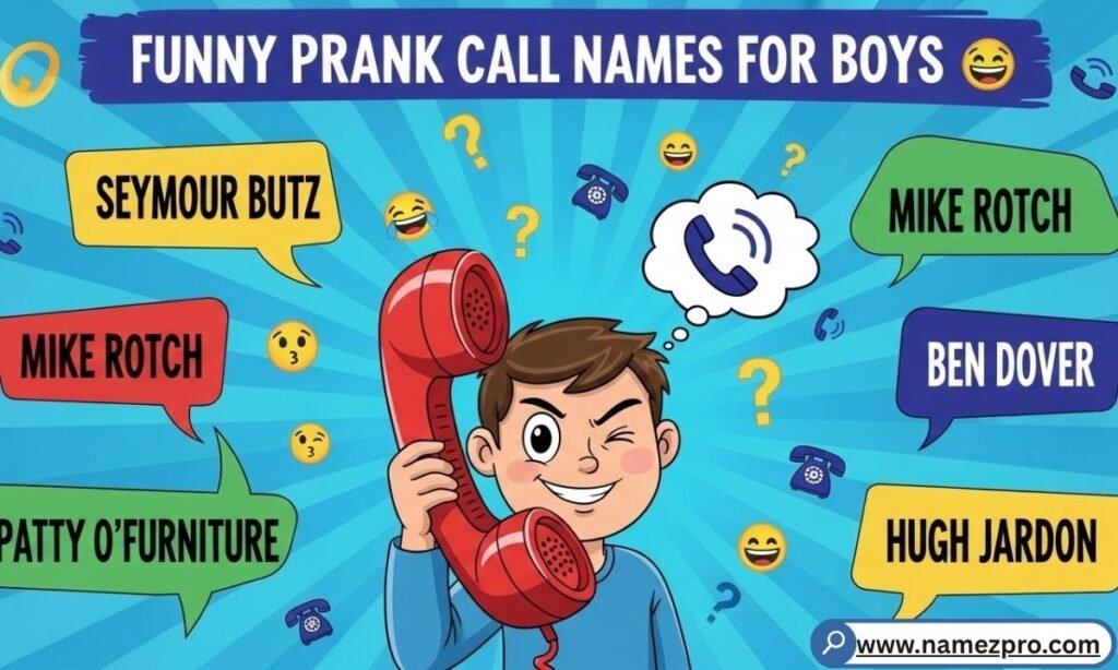 Action-oriented athletic puns and chaotic male name ideas for 2026 mischief.