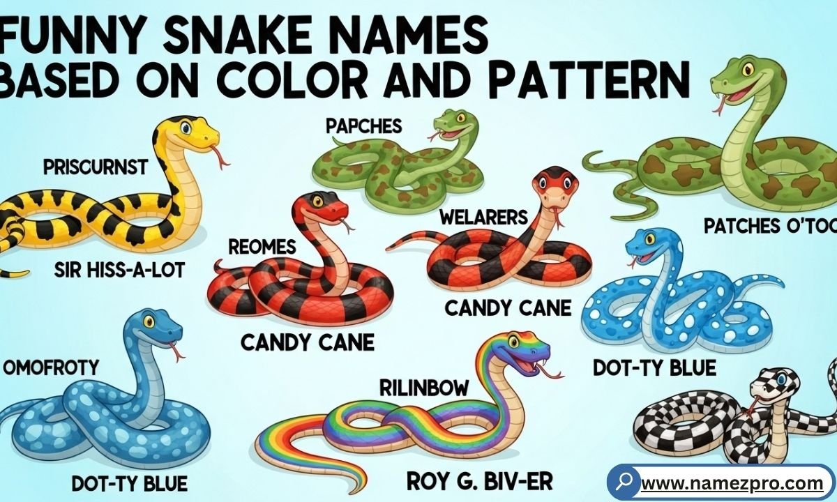 Snake Related Code Names Funny Snake Names: 250+That Will Make You Hiss with Laughter