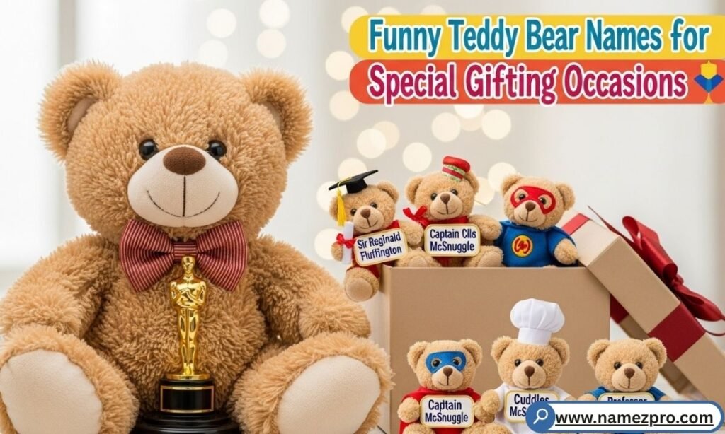 A festive plush toy sitting inside a colorful gift box, ready for a birthday or special anniversary celebration.