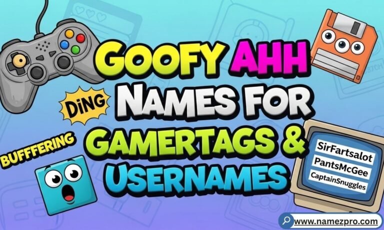 Most Goofy Names Goofy Ahh Names: 199+ Best Ideas for Gaming & Groups (2026)