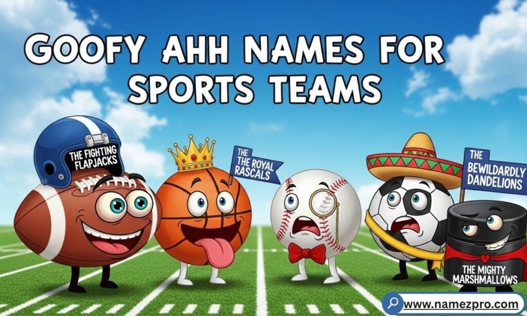 A custom sports jersey with "Soggy Croutons FC" printed on the back, illustrating goofy ahh names for teams.