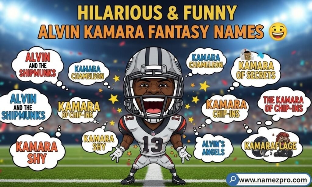 Funny pun-filled fantasy football team names  laugh-out-loud picks for your 2026 draft day