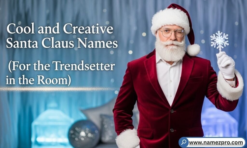 Cool creative Santa Claus names for trendsetters holiday 2026