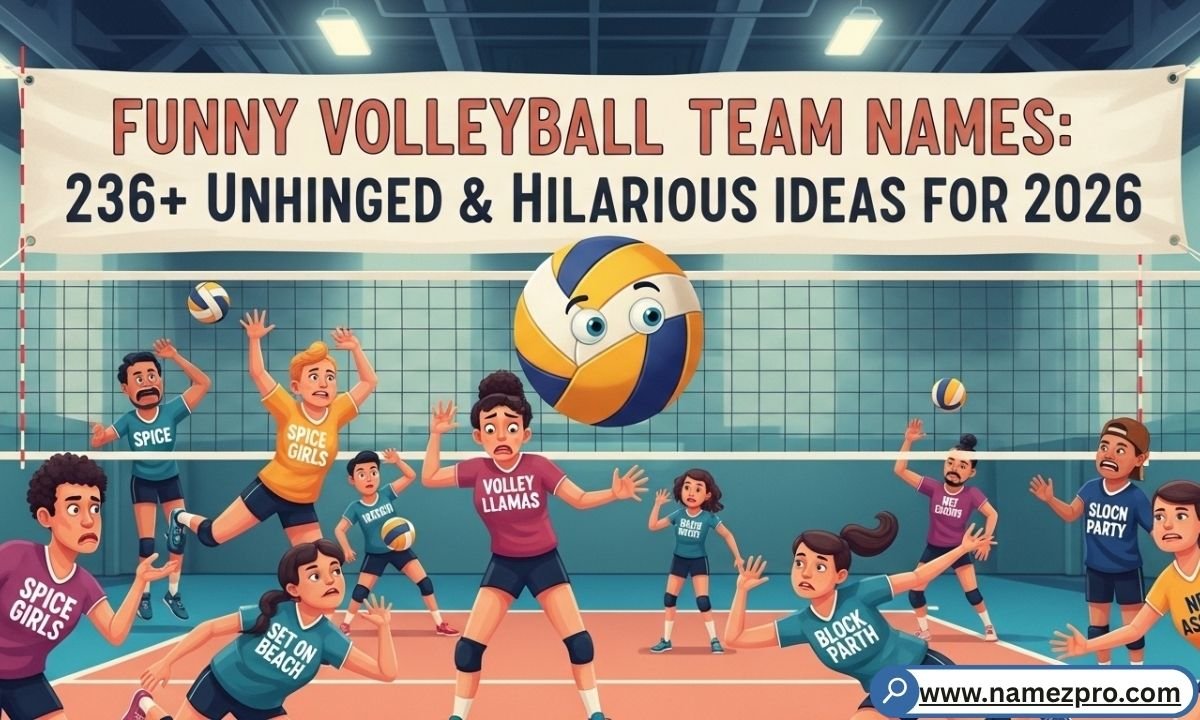 Funny volleyball team names list with hilarious and creative ideas for rec leagues and beach squads 2026
