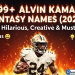 🔥 199+ Alvin Kamara Fantasy Names (2026): Hilarious, Creative & Must-Use 😂