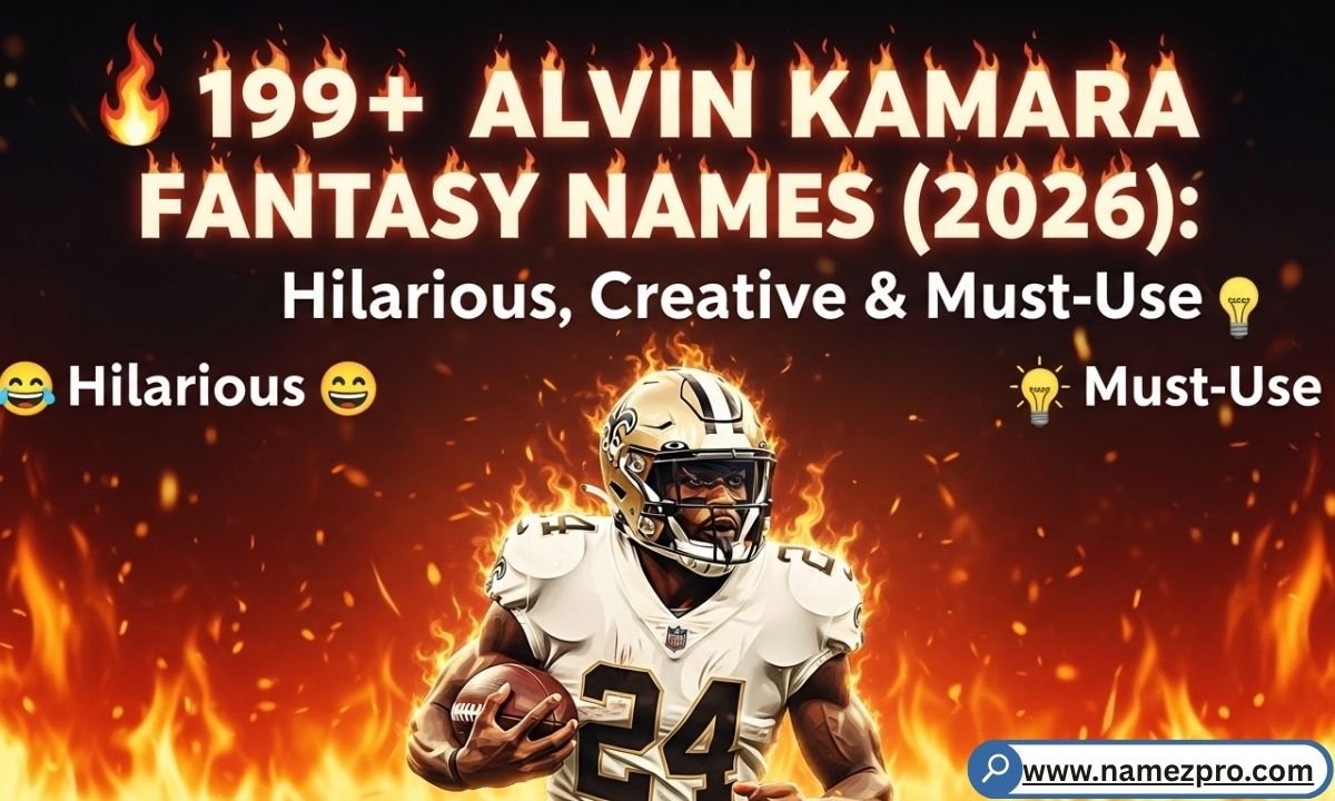 🔥 199+ Alvin Kamara Fantasy Names (2026): Hilarious, Creative & Must-Use 😂