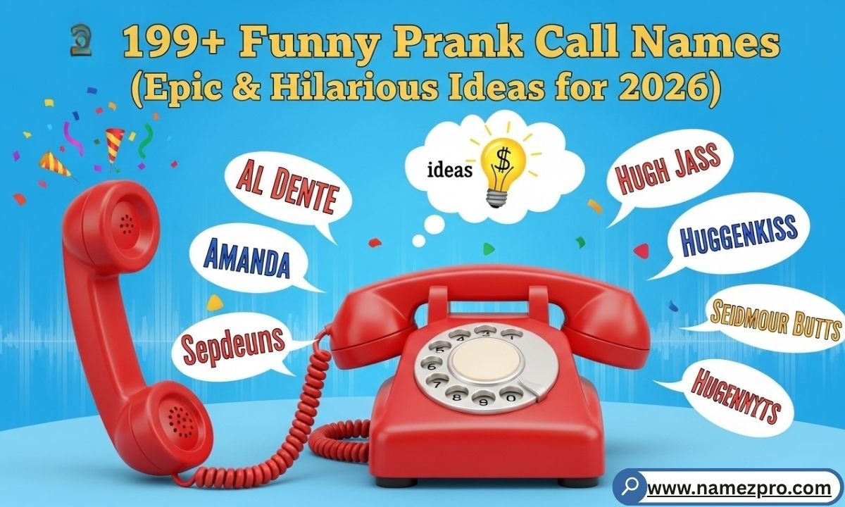 😂 199+ Funny Prank Call Names (Epic & Hilarious Ideas for 2026)