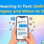 Smartphone showing text conversation with BTA meaning ‘But Then Again’ illustrating definition and usage.