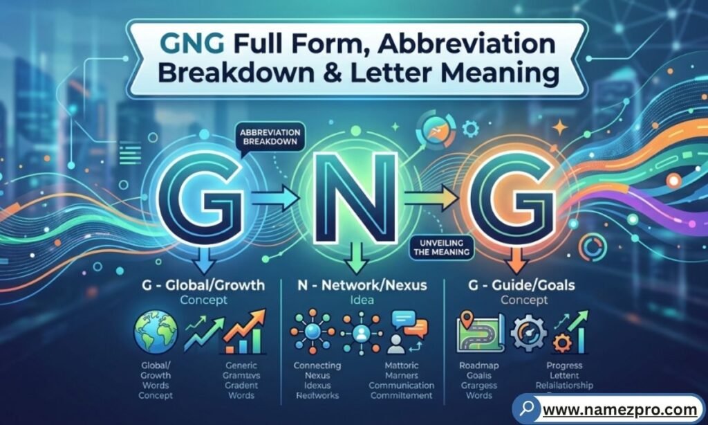 GNG full form abbreviation breakdown letter meaning Go Next Game Good Night Gang 2026