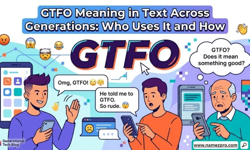 Different age groups using modern texting slang online