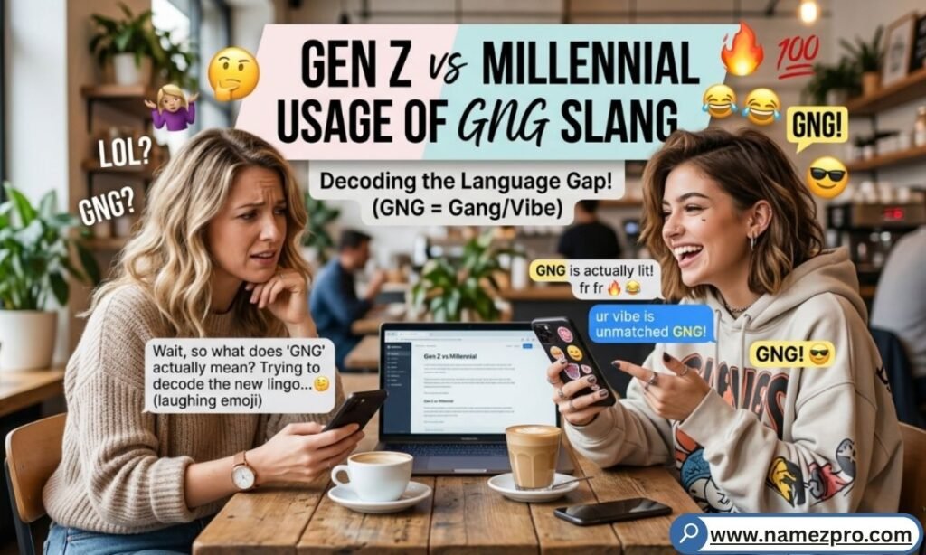 Gen Z vs Millennial usage of GNG slang differences explained for social media 2026