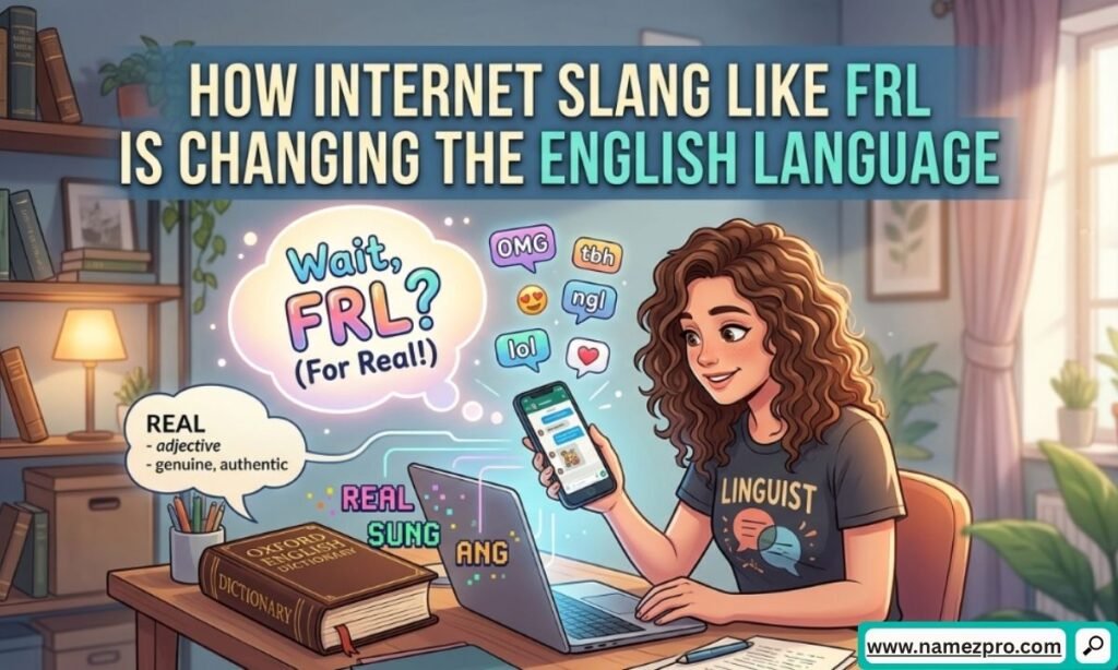 Digital communication trends influencing modern English vocabulary and online conversations