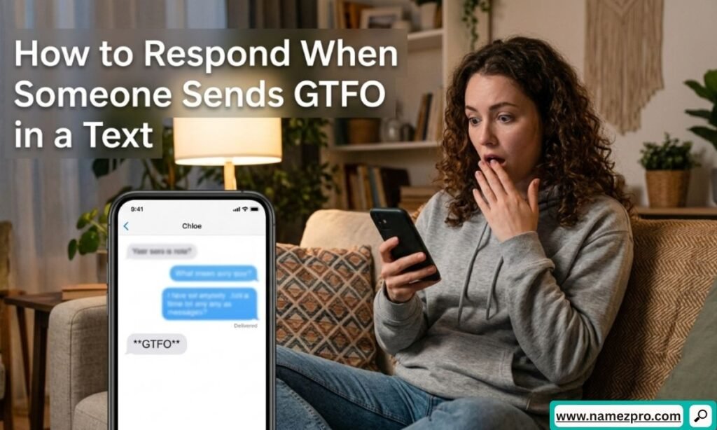 Calm text reply during an awkward online conversation