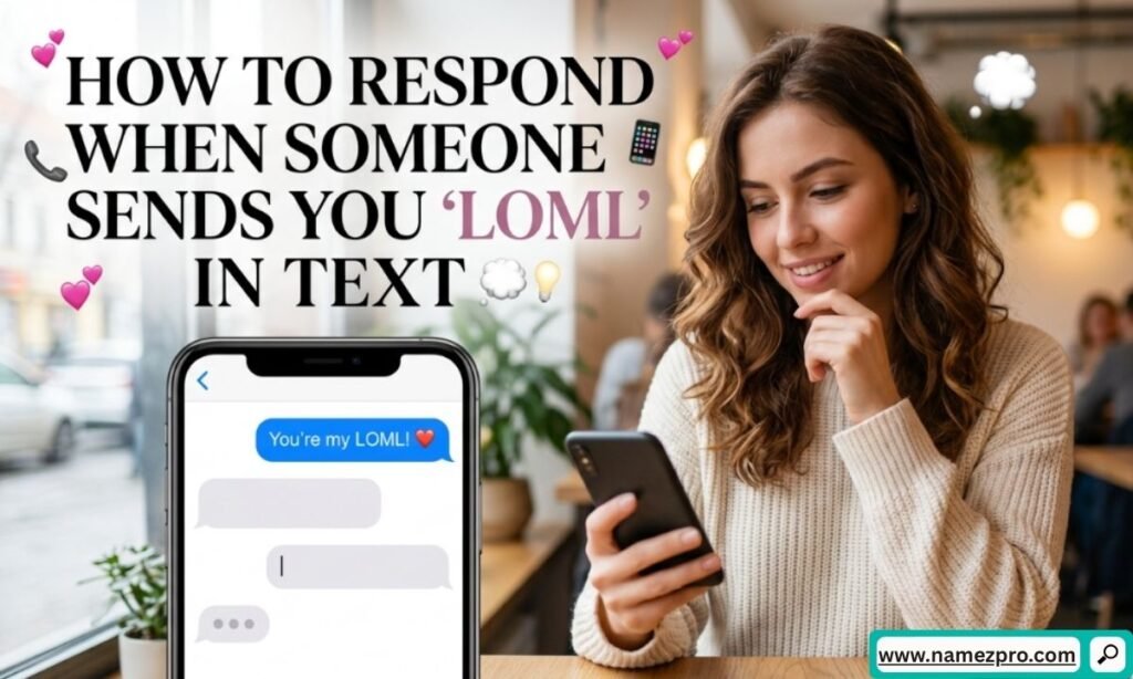 Person typing a reply to a heartfelt message in a mobile chat app