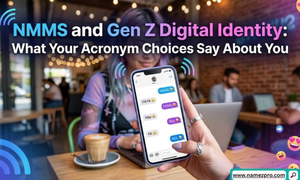 Gen Z social media users expressing identity through texting slang and online culture