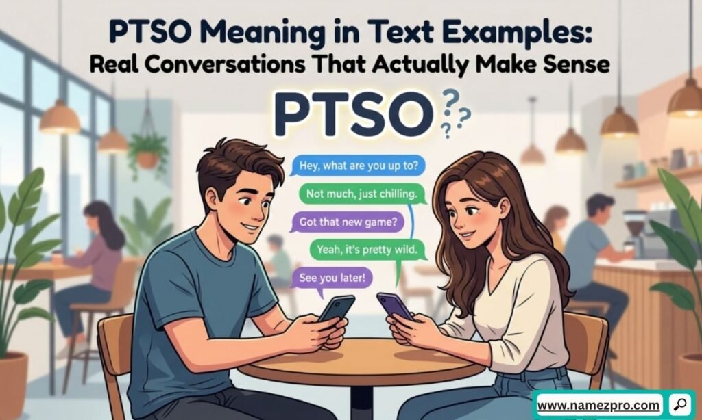PTSO meaning in text shown through real chat examples, social media replies, and texting conversations
