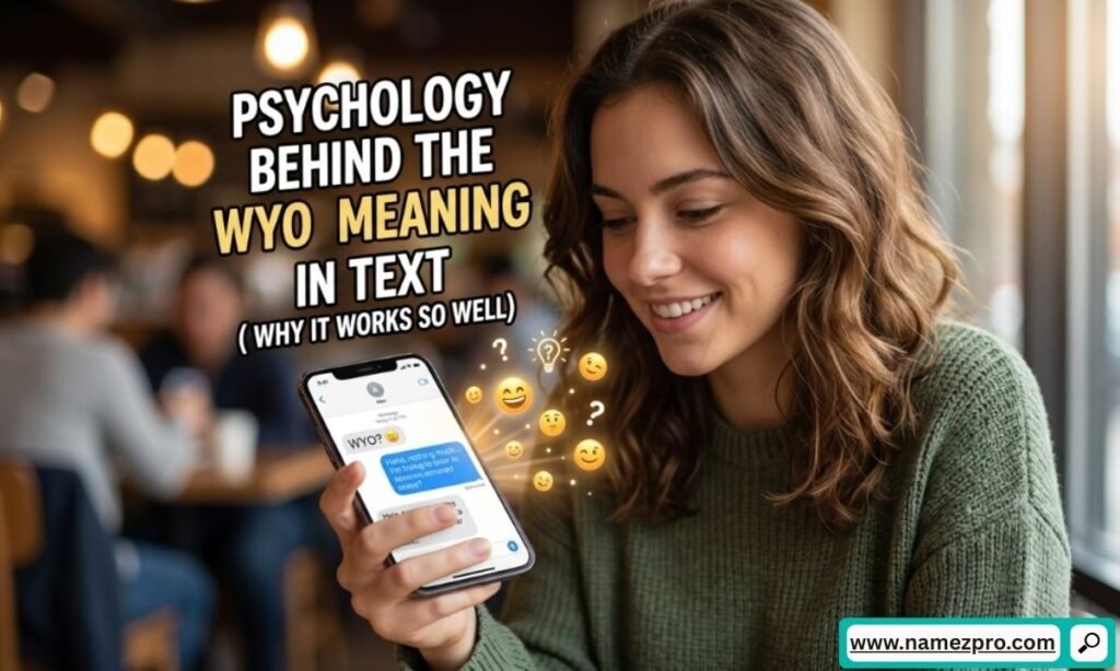 Psychology behind WYO meaning in text  why it starts more conversations than hello